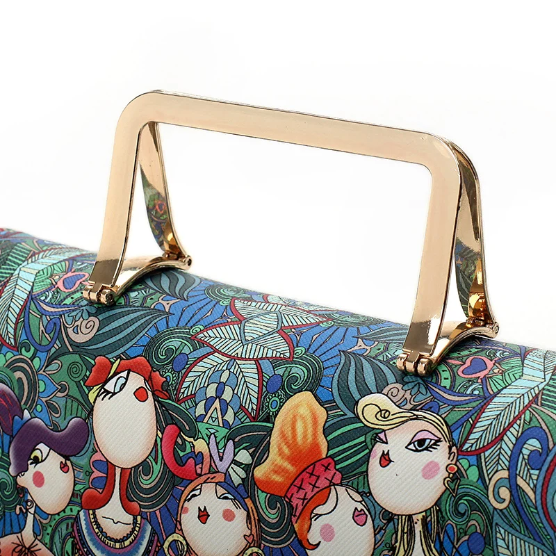 KVKY Brand Fashion Forest Designer Women Handbag Prints Leather Small Messenger Bag Female Shoulder Ladies Tote bolsas | Багаж и сумки