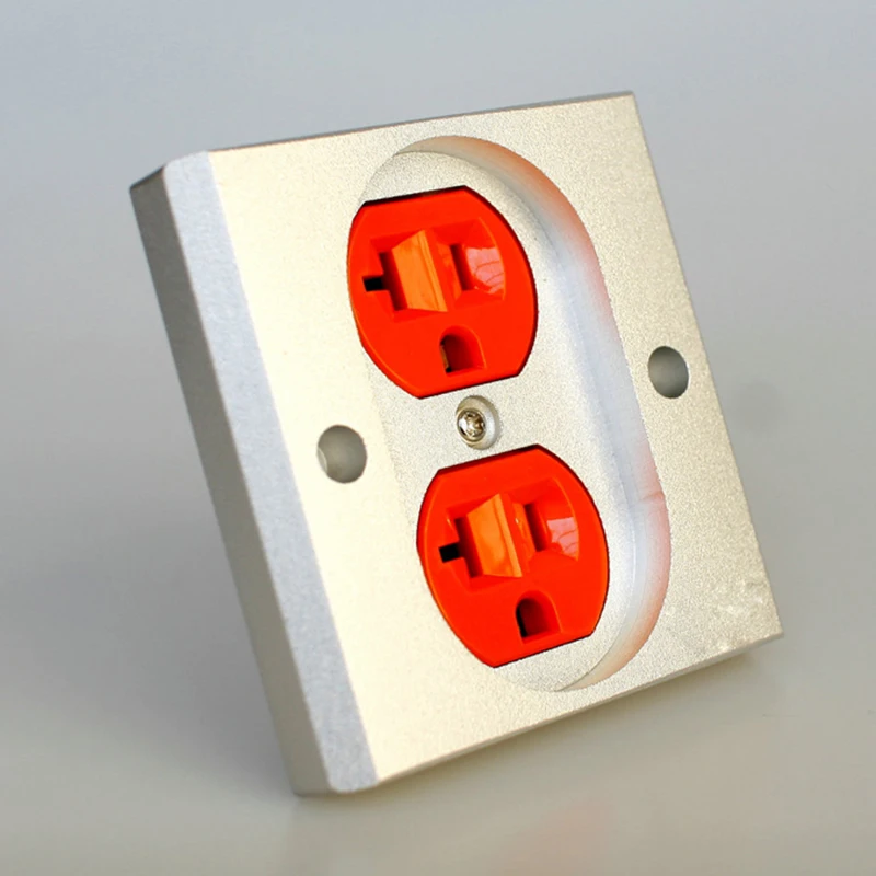 

Brand New Aluminium Cover Plate wall plate power socket 1 pcs