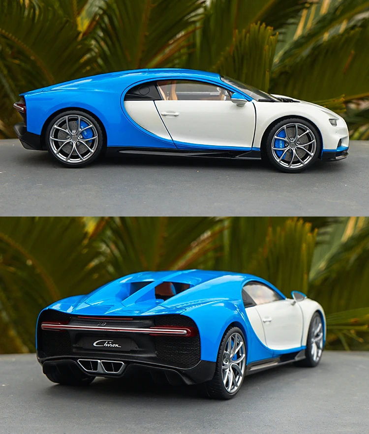 Высокая имитация 1:18 Chiron Super Run модель сплава, изысканный подарок и коллекция модель автомобиля, литой металл
