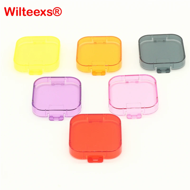 Wilteexs 1 шт. УФ-фильтр аксессуары для SJ4000 Дайвинг защитные линзы Площадь Зеркало Обложка для SJCAM SJ4000 действие Камера