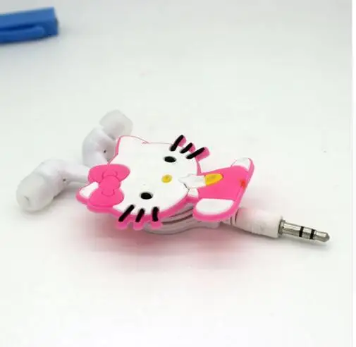 Милые единороги Мультяшные наушники цветные радужные лошади Hello Kitty в ухо 3 5 мм