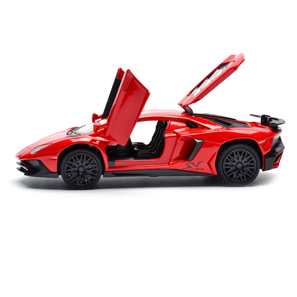 1:32 Модели автомобилей из сплава LP750 литые под давлением модели автомобилей Автомобильный звуковой светильник вытяжной автомобиль игрушка Миниатюрная модель Машинки Игрушки