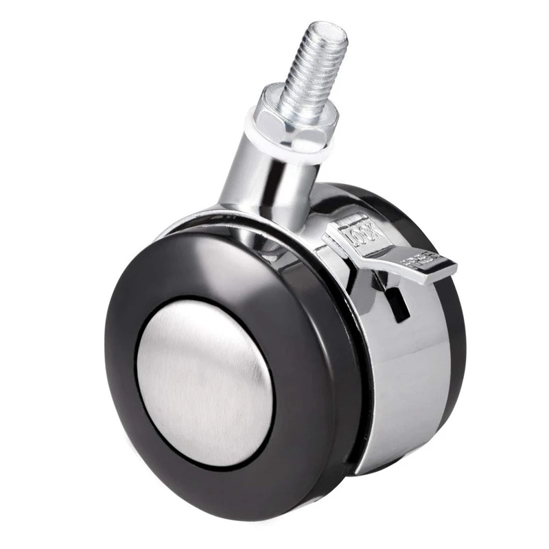 Колёсики для офисного кресла Пластик цинковый сплав 2 дюймов Твин колеса с