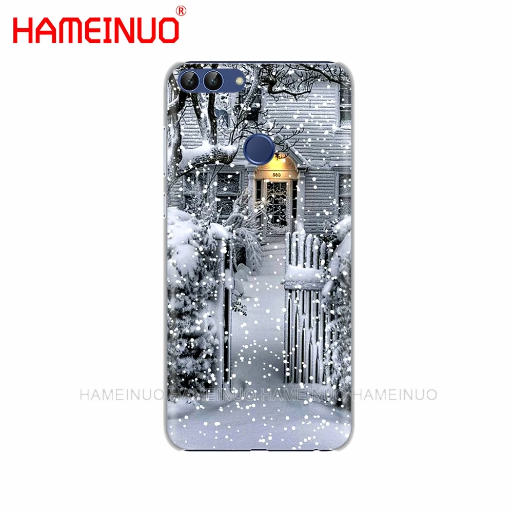 HAMEINUO Пейзаж Зима Снег сотового телефона чехол для Huawei Honor Y5 7C Y625 Y635 Y6 Y7 Y9 премьер PRO - Цвет: 43514