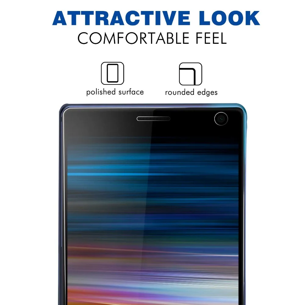 Закаленное Стекло для SONY Xperia 10 плюс X10 X10+ Экран защитная пленка Стекло для SONY L1 L2 L3 Clear Защиты закаленного Стекло пленка