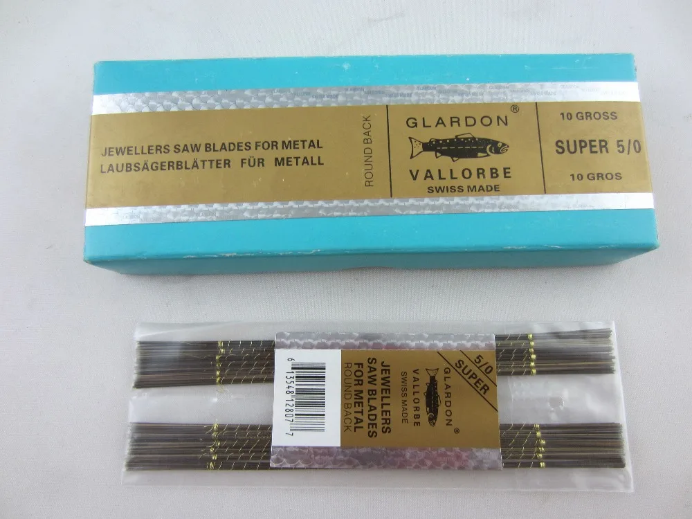 free shipping 144pcs 3/0 glardon vallorbe sawblades Jewelry Saw Blades diamond gold silver metal cutting blades goldsmith tool | Украшения