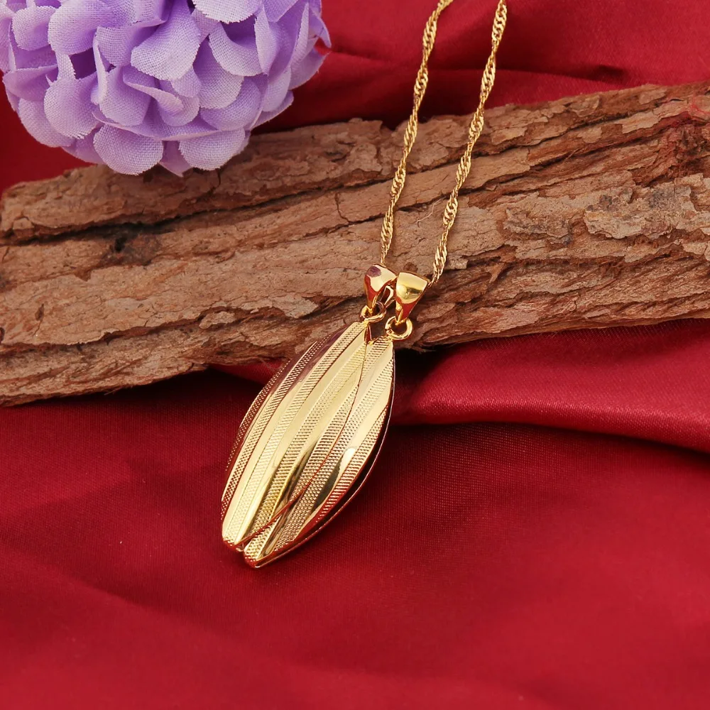 Bangrui Овальный Кулон золотого цвета ожерелье Свадебные украшения для женщин tatement