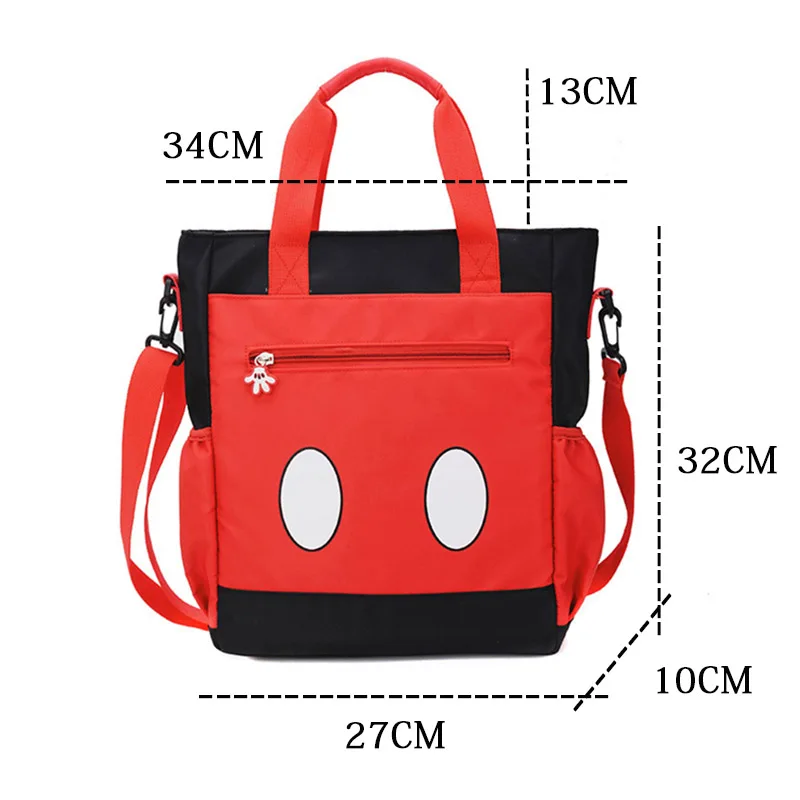 Дисней Микки Маус Детский сад плечо диагональная сумка Начальная школа Холст