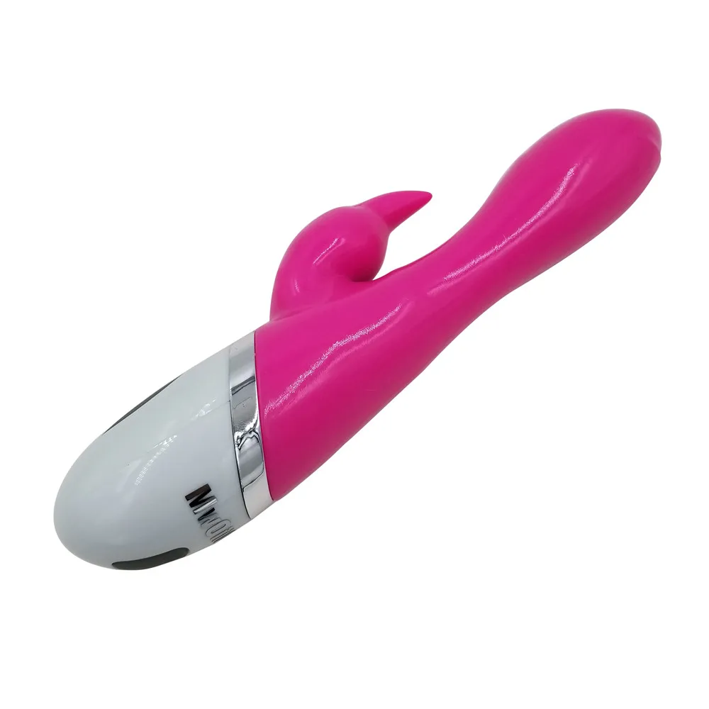 MwOiiOwM USB кролик 360 градусов вращение вибратор точка G толкая мощный вибрирующий