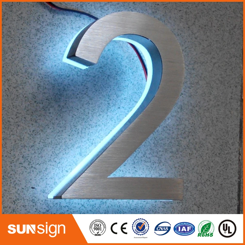 Высококачественный яркий светильник с номером H 35 см | Электронные компоненты и