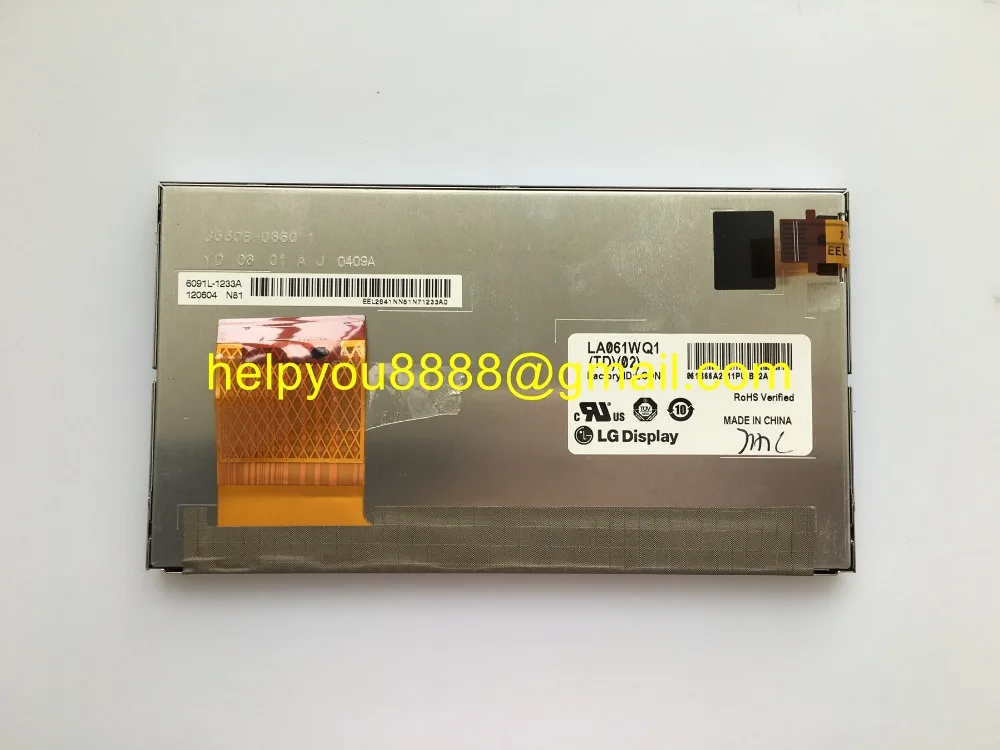 LA061WQ1 (TD) (05) TD05 TD02 Оригинальный Новый 6 1 дюймовый ЖК экран 480*272 TFT LCD|tft lcd|lcd tftlcd tft screens