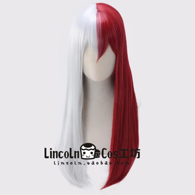 My Boku no Hero Academy Todoroki Shoto Аниме косплей парик+ парик шапка - Цвет: as the picture