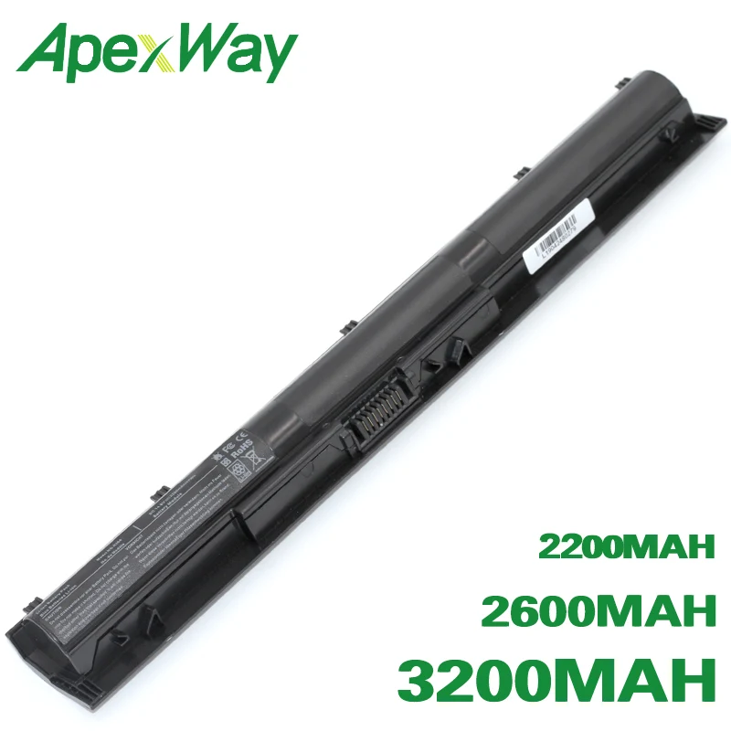 ApexWay батарея KI04 HSTNN-LB6T HSTNN-LB6S HSTNN-LB6R HSTNN-DB6T 800049-001 аккумулятор большой емкости для hp PAVILION 14 15 17