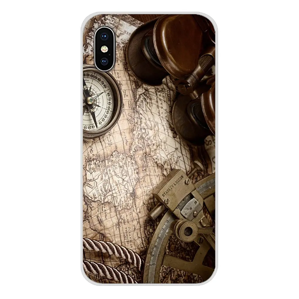 Transparent Soft Case Covers For Samsung Galaxy S3 S4 S5 Mini S6 S7 Edge S8 S9 S10 Lite Plus Note 4 5 8 9 World Map Travel Plans | Мобильные