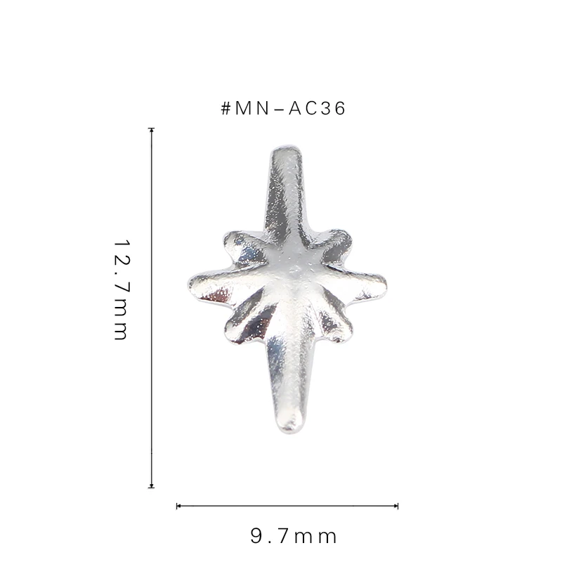 Modelones 20 шт металлический золотой сплав горный хрусталь украшения для ногтей 60