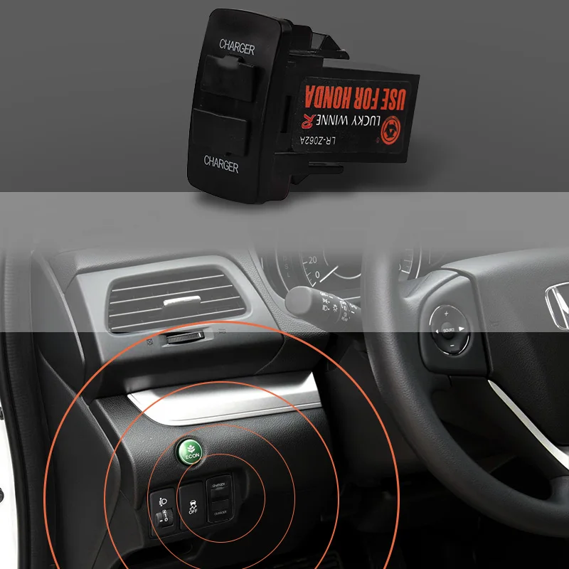 Автомобильный двойной USB интерфейс 5V 2.1A 2 Usb зарядное устройство порт для телефона