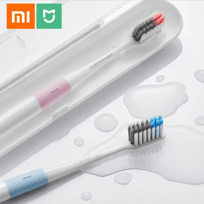 Xiaomi Оригинал Doctor B зубная щетка s глубокий чистый бас метод Sandwish Встроенная с