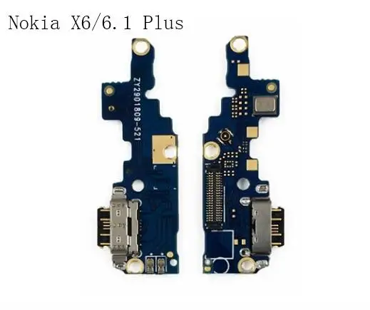 Для Nokia 2 3 3,1 Plus 5 5,1 6 7 7,1 7 Plus/X5 X6 X7 Микро Док-станция Соединительная Плата usb зарядный порт гибкий кабель