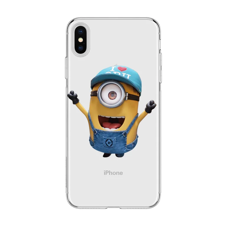 С рисунком из мультфильма &quotГадкий Я&quot Me2 Телефон чехол для iPhone 7 6s 6 plus iphone 8 Xs Max