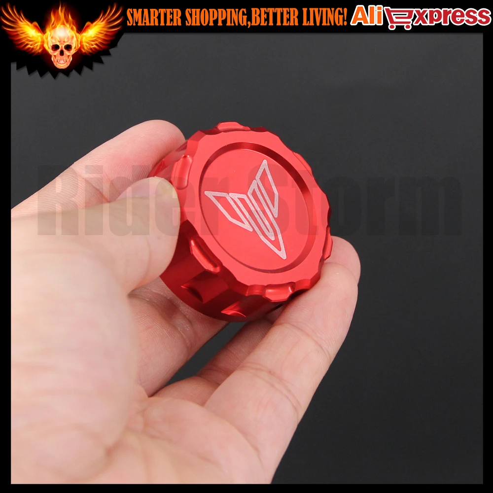 Крышка Резервуара заднего тормоза мотоцикла с ЧПУ крышка резервуара для Yamaha FZ 07/MT