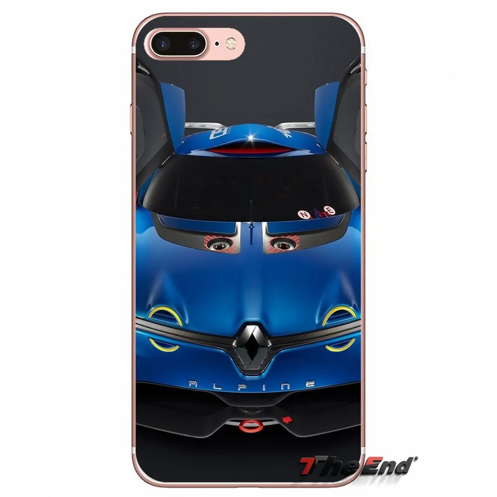 Силиконовый чехол для Renault Concept логотип автомобиля iPhone X 4 4S 5 5S 5C SE 6 6S 7 8 Plus Samsung Galaxy J1