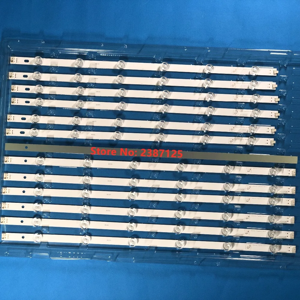 (Новый комплект) 56 шт./компл. Светодиодная лента для подсветки телевизора LG 55