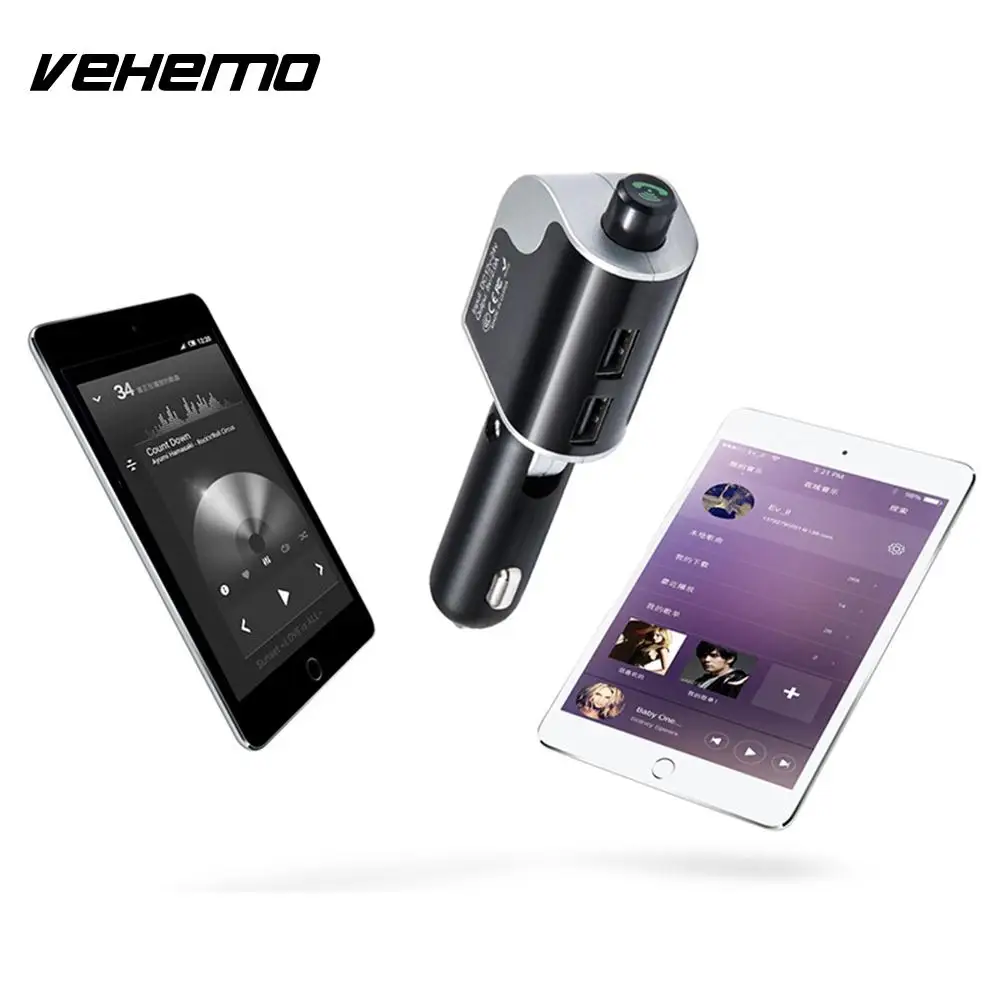 Bluetooth приемник FM адаптер Автомобиль fm-передатчик автомобильный fm-трансмиттер