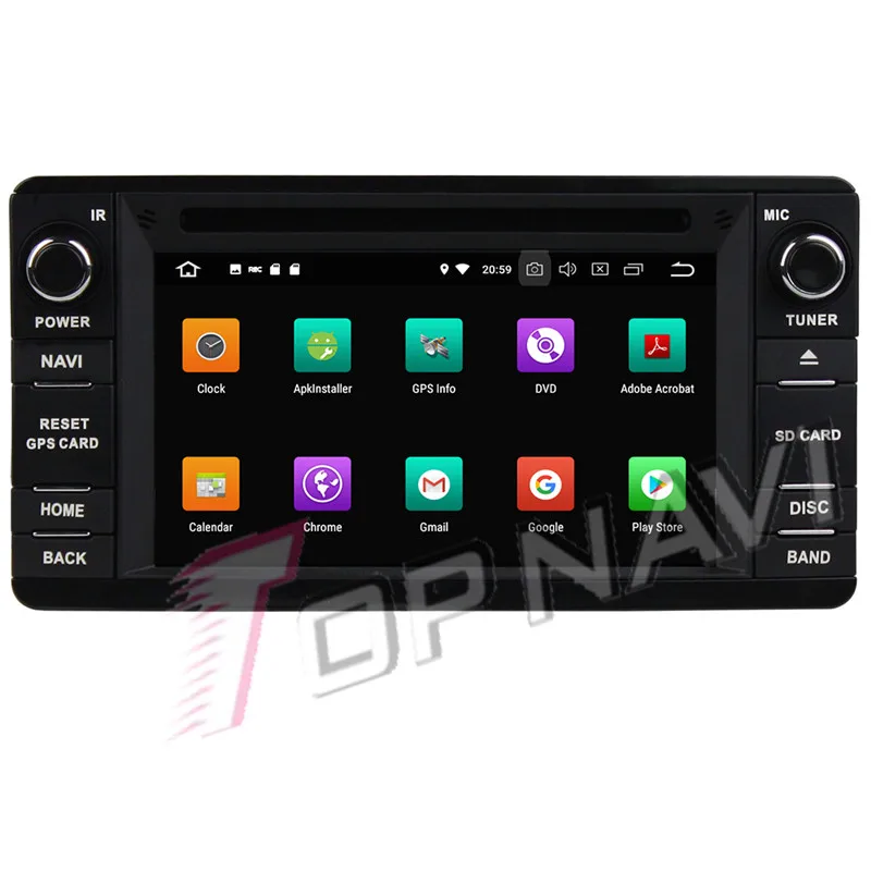 Автомобильный GPS-навигатор Topnavi Octa Core Android 9 0 для Mitsubishi OUTLANDER 2014 DVD мультимедийный