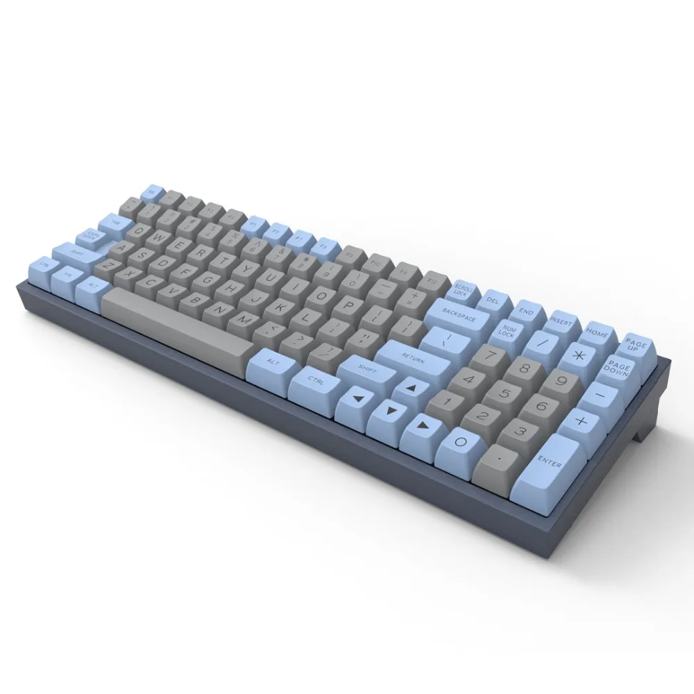 MAXKEY sa doubleshot abs механические клавиатуры колпачки 127 клавиш