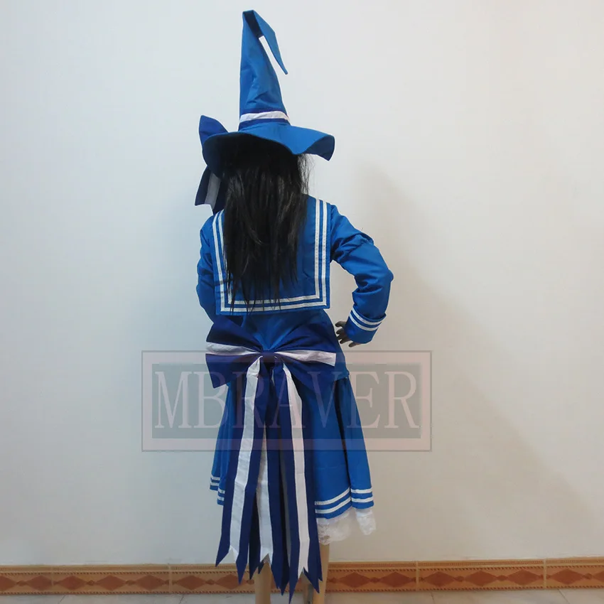Костюм для косплея ваданохара и большой синей морской ведьмы ваданохары |