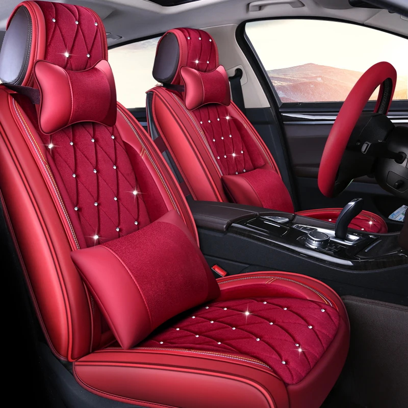 Studded Rhinestone plush car seat cover for LEXUS CT ES IS GS GX LX RX NX LS GX460 GX470 GX400 RX580 GS300 RX450h HS250H | Автомобили и