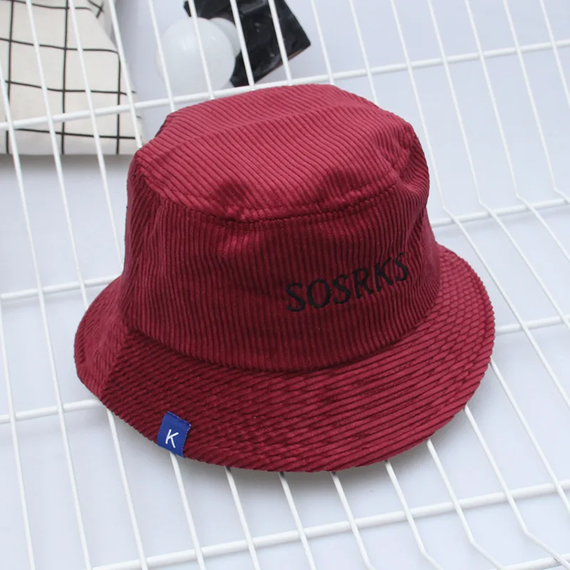 Новинка унисекс Панама хип-хоп шапки Женская Вельветовая рыболовная шляпа