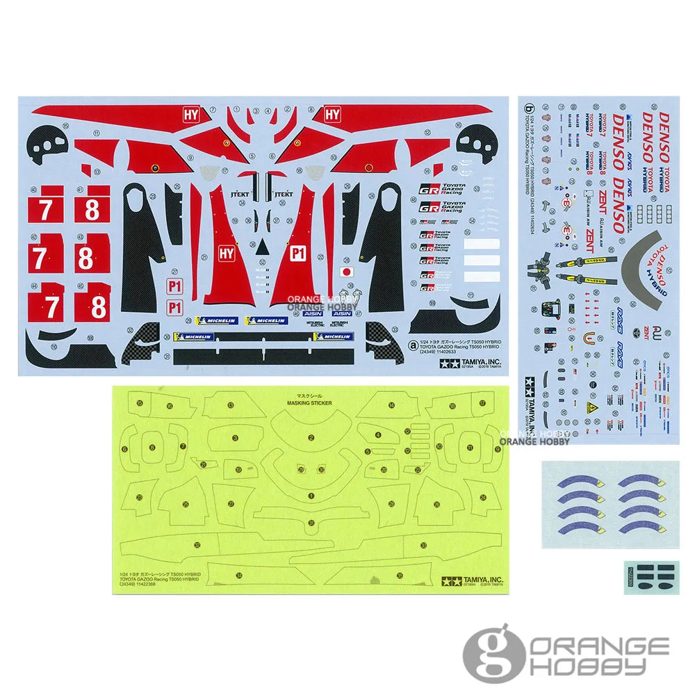 OHS Tamiya 24349 1/24 TS050 Гибридная сборная модель автомобиля модели строительных комплектов