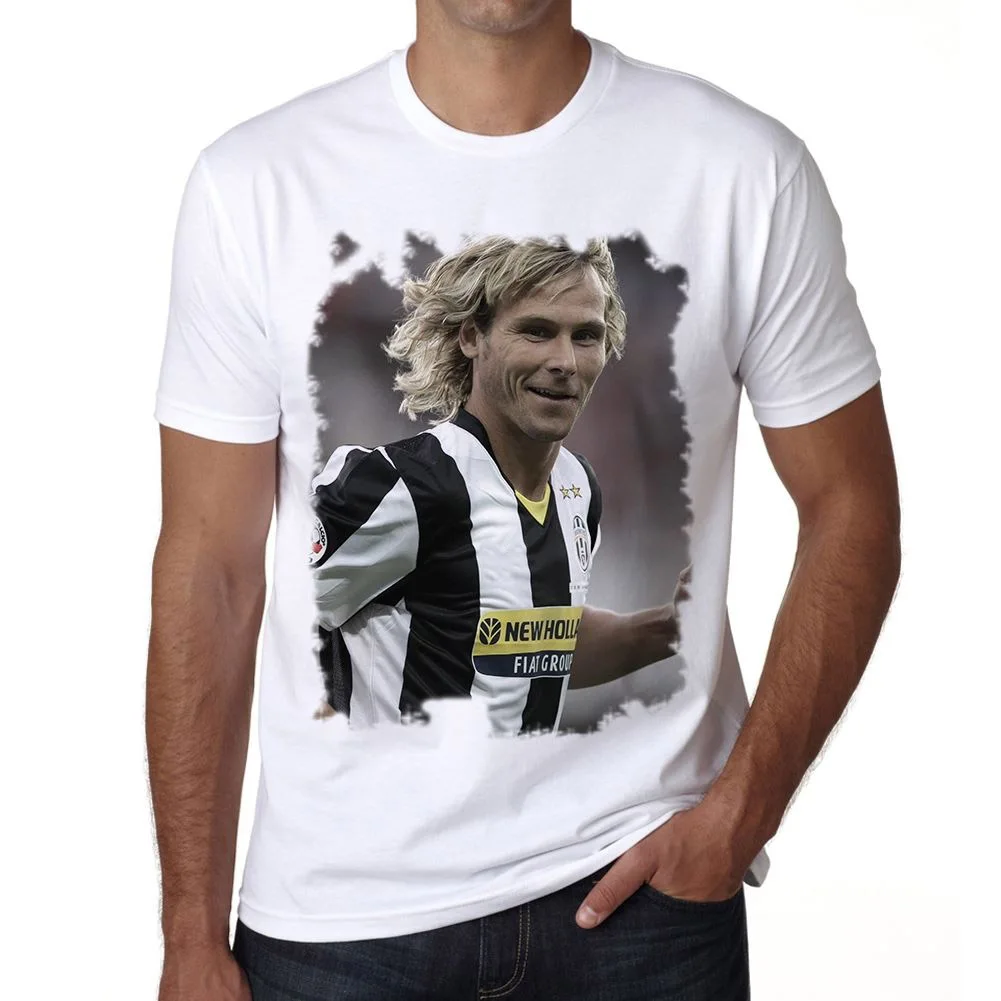 2019 модные футбольные мячи в чешском стиле Павел Nedved Футболка мужская футболка