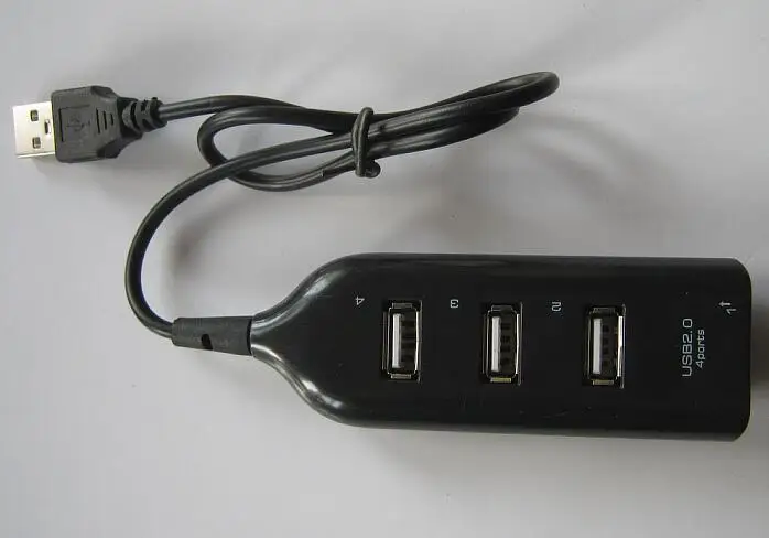 Белого цвета черный цвет бренд почтовое отделение Четыре порта usb адаптер