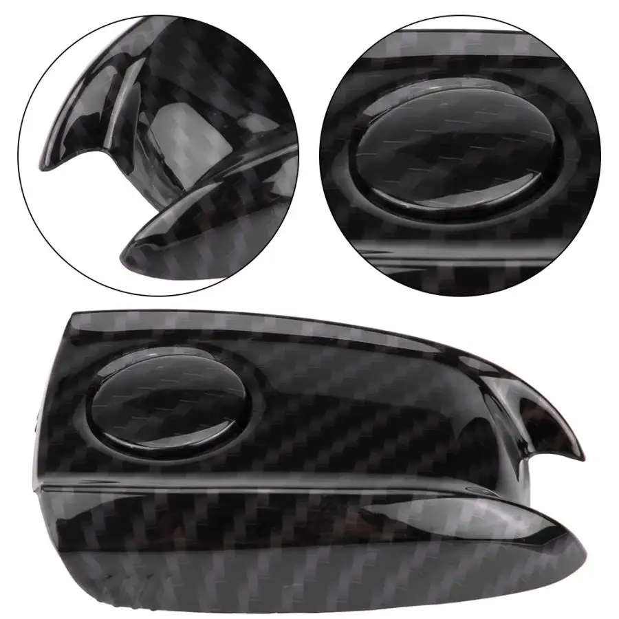 ABS Plastic Carbon Fiber Car Key Holder Case Cover Trim for Alfa Romeo Stelvio(2017-2018)/Giulia(2016 2017 2018) | Автомобили и