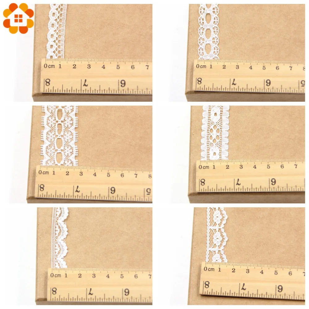 Новое поступление 5 ярдов/партия белая вышивка кружевная отделка для дома