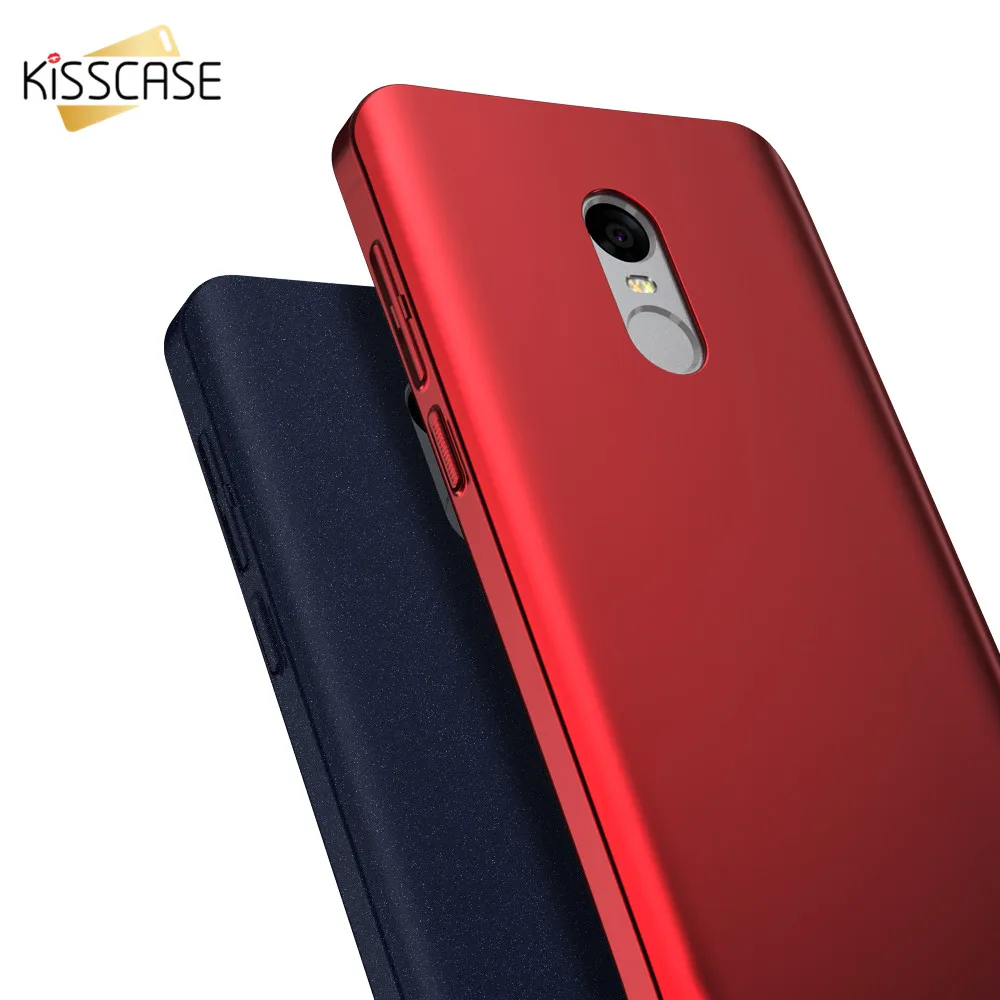 KISSCASE Жесткий ПК чехол для телефона Xiaomi Redmi 4 Pro Note 3 Чехол Oli Wax Pur матовый Mi5 5S Plus