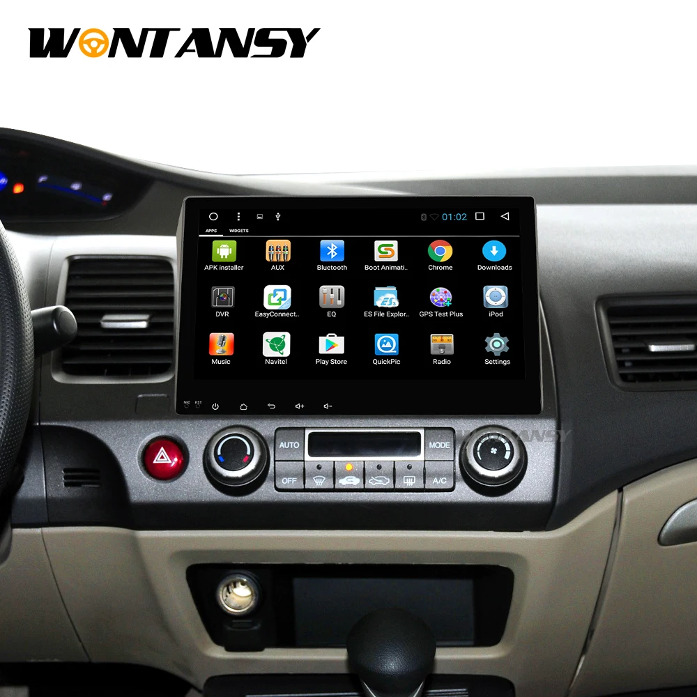 2G android автомобильный dvd gps плеер для honda civic 2006-2011 с радио навигация поддержка