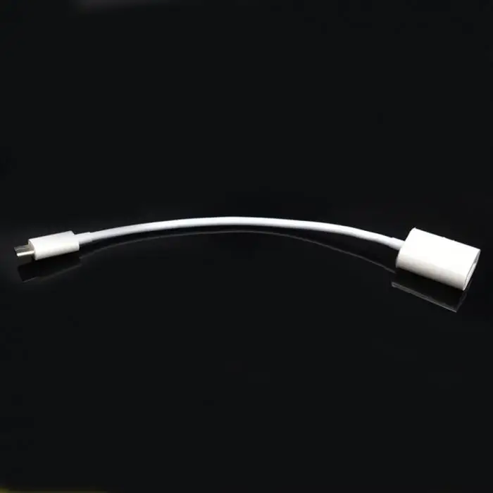 Type-C OTG Кабель-адаптер USB 3,1 type-C штекер USB 3,0 Женский кабель для передачи данных Шнур конвертер 20 см-капля