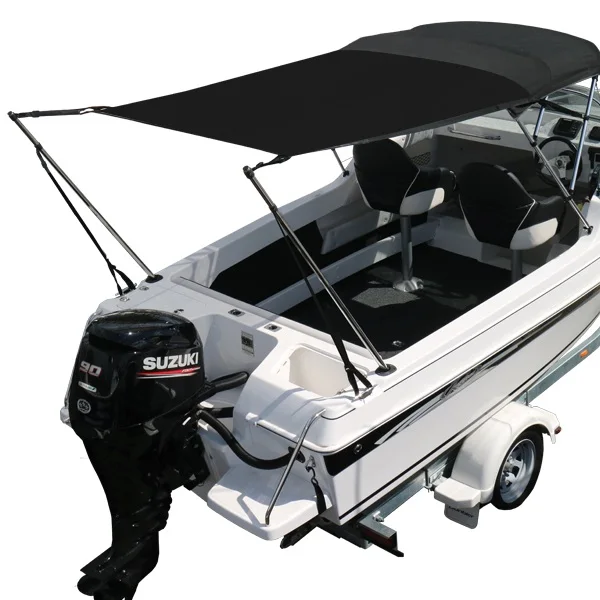 MA 046-1 Black Океансаут лодка воздушный поток Bimini Top расширение солнцезащитный тент комплект с 32 мм Алюминиевых Полюсов MA 046 - Цвет: MA 046-1 Black