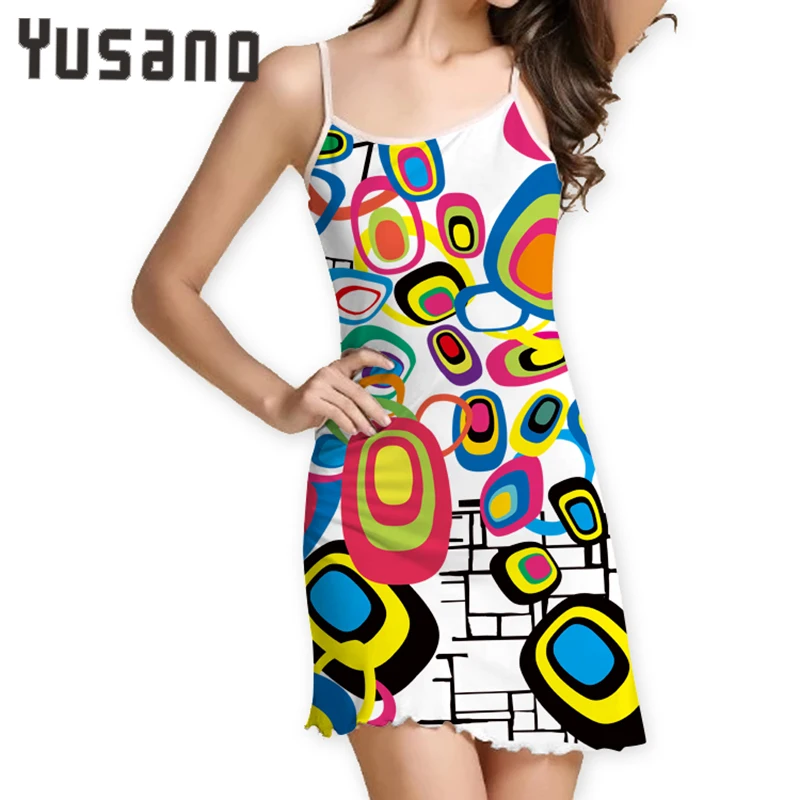 Yusano летнее платье женский сарафан лето vestidos Verano 2018 пляжные платья сексуальное