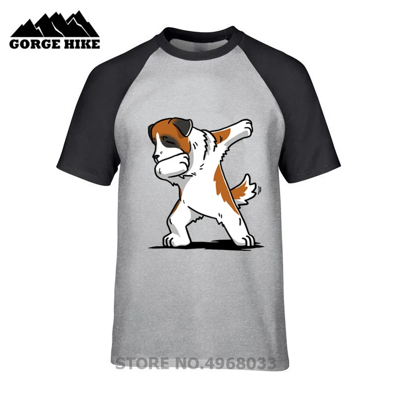 Футболка мужская с забавными животными бербернара 2019 хлопок 100%|Мужские футболки|