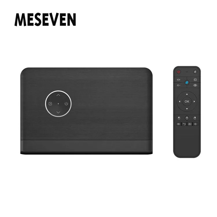 Портативный HD Мобильный Проектор 1080 P ОС Windows 10 Система Wi Fi Bluetooth Мультимедиа Видео