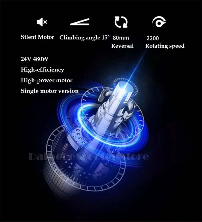 Новый 4-колесный электрический скутер электрические скутеры с одним приводом 480