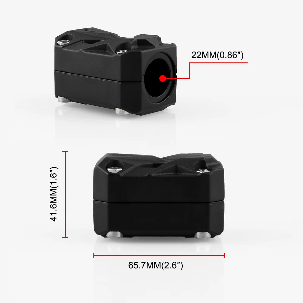 

Motorcycle Modified Engine Crash Bar Shockproof Protection Block Engine Protection Rod Modified Decorative Block For BMW HONDA