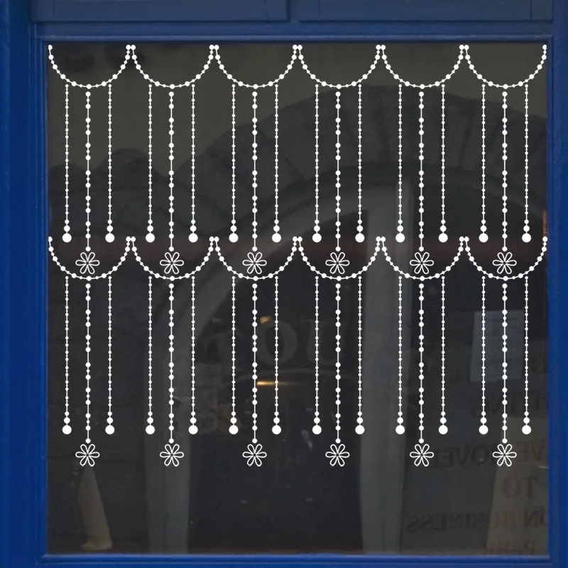 Искусственные бусины шторы настенные наклейки стекло фотообои креативные цветы