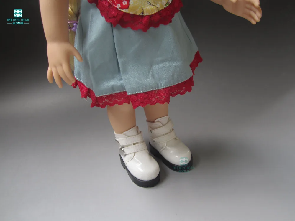 Кукла аксессуары 7,2 см кожаные сапоги обувь для 1/4 bjd кукла и 16 дюймов кукла Шэрон обувь мини кукла ручной работы