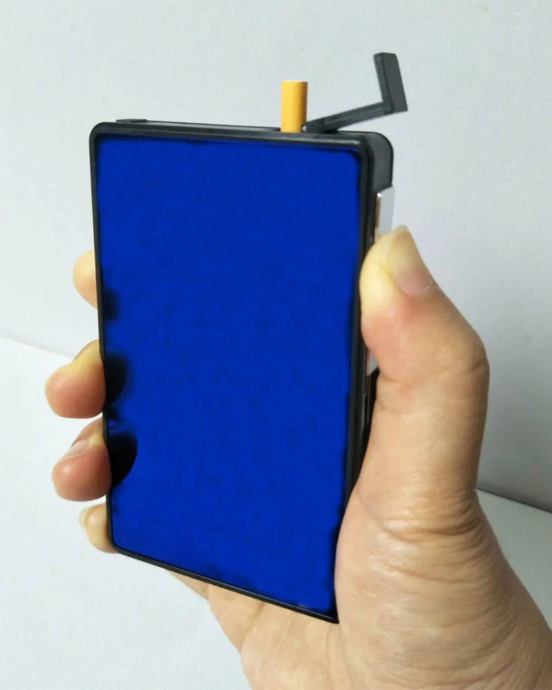 USB lighter cigarette case for 16 cigarettes with 100mm length and 5mm diameter