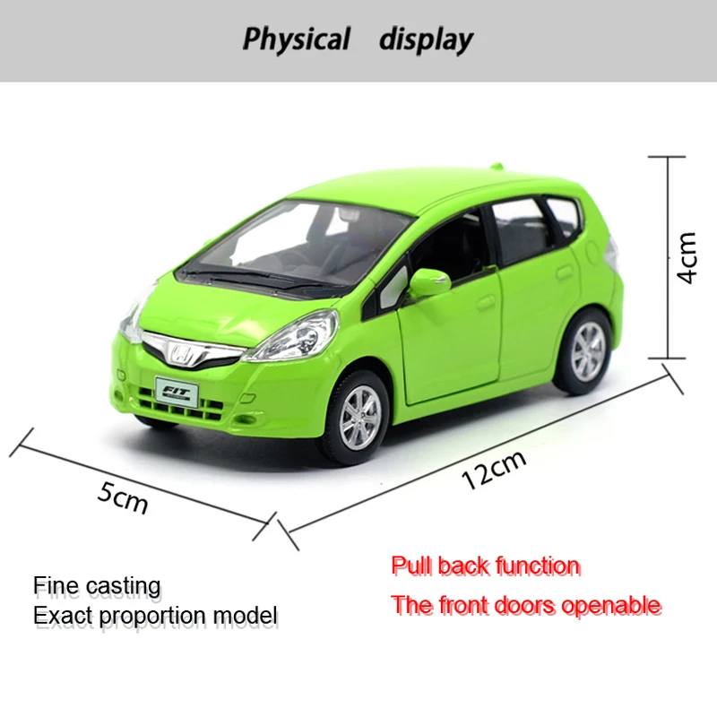 Новое поступление RMZ CITY 1:36 Honda JAZZ подходящая модель автомобиля из сплава